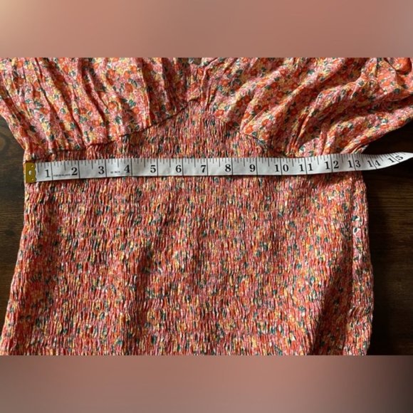 FAITHFULL The Brand Margherita ruffle Mini Dress Size 6 - Picture 12 of 14